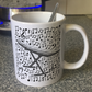 Keyboard Musical Notes Mug - Gift For Keyboardist - Music Teacher Musician Gift