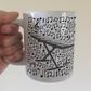 Keyboard Musical Notes Mug - Gift For Keyboardist - Music Teacher Musician Gift