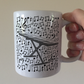 Keyboard Musical Notes Mug - Gift For Keyboardist - Music Teacher Musician Gift