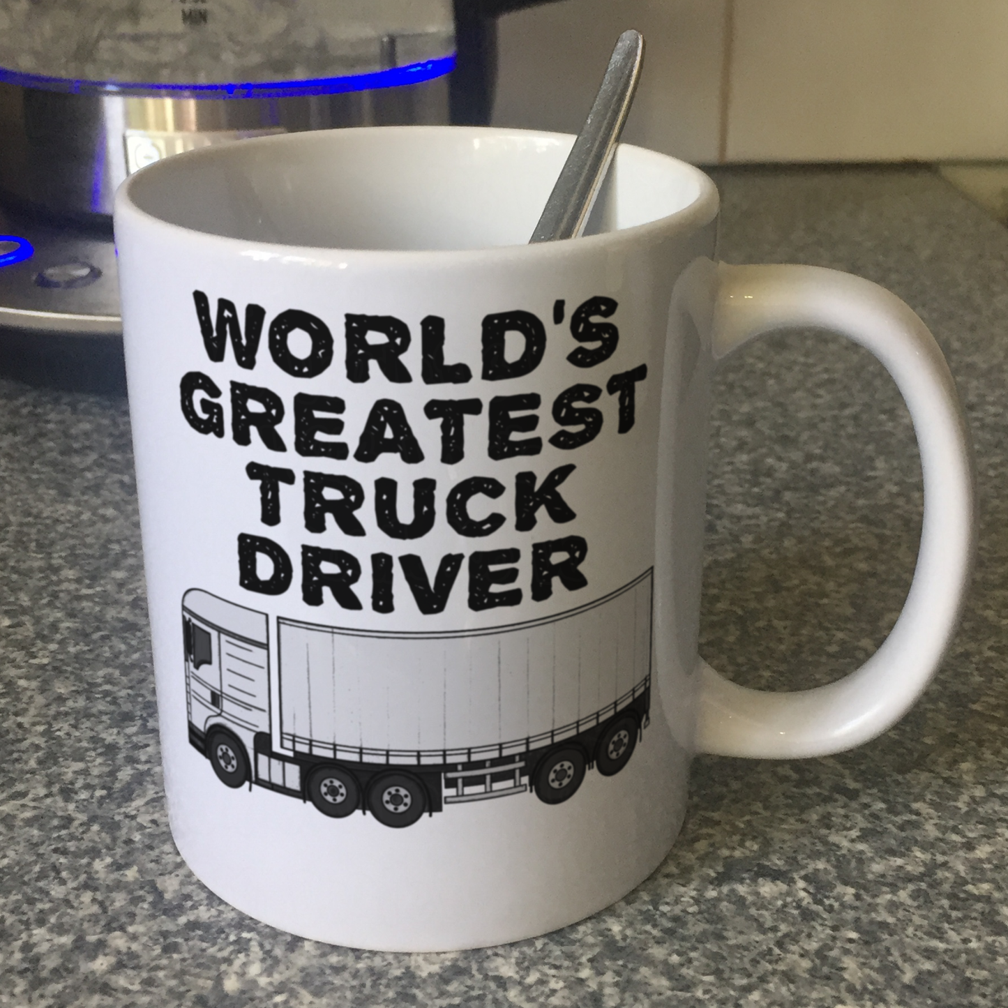 Funny Lorry Driver Mug - World's Greatest Truck Driver - Delivery Driver Gift