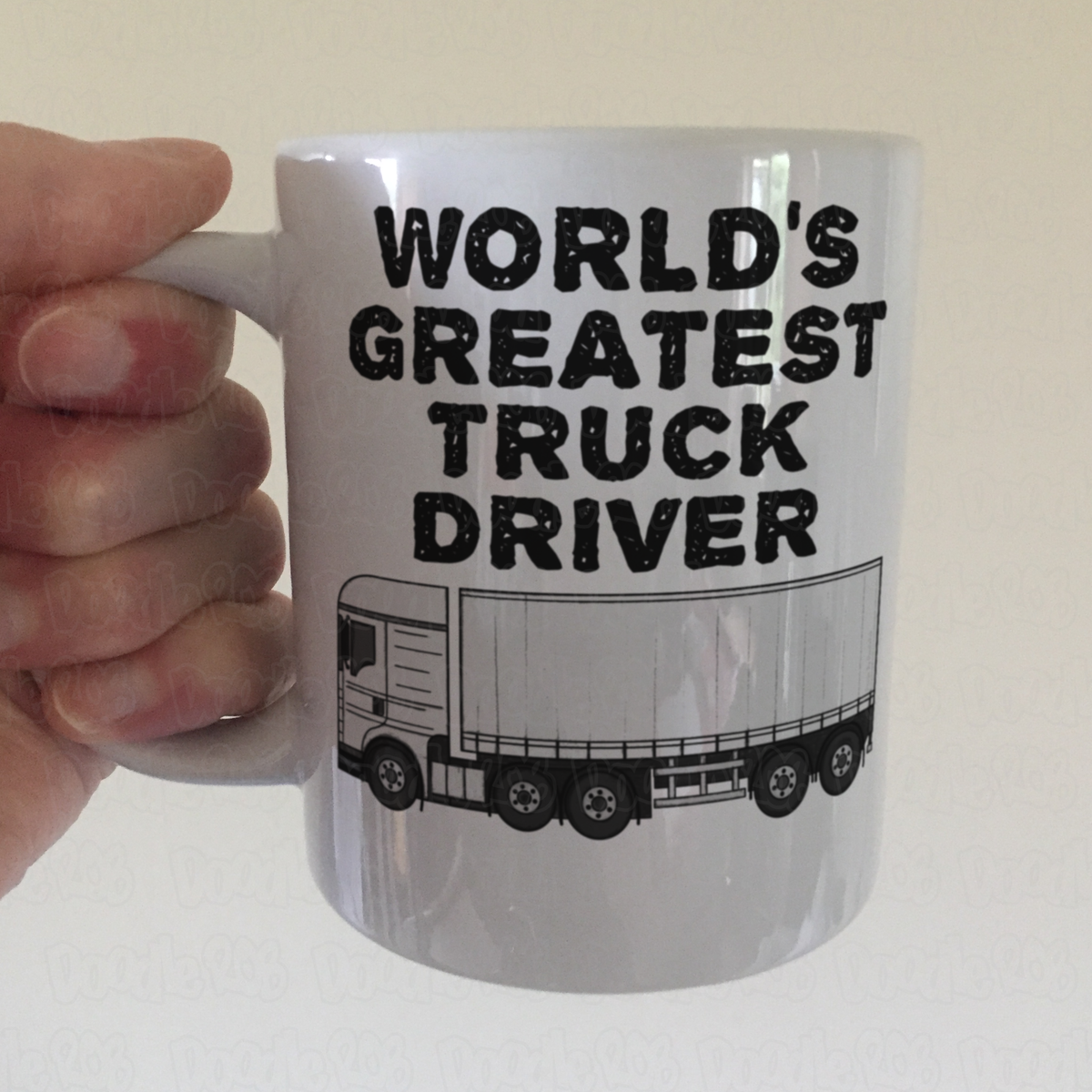 Funny Lorry Driver Mug - World's Greatest Truck Driver - Delivery Driver Gift