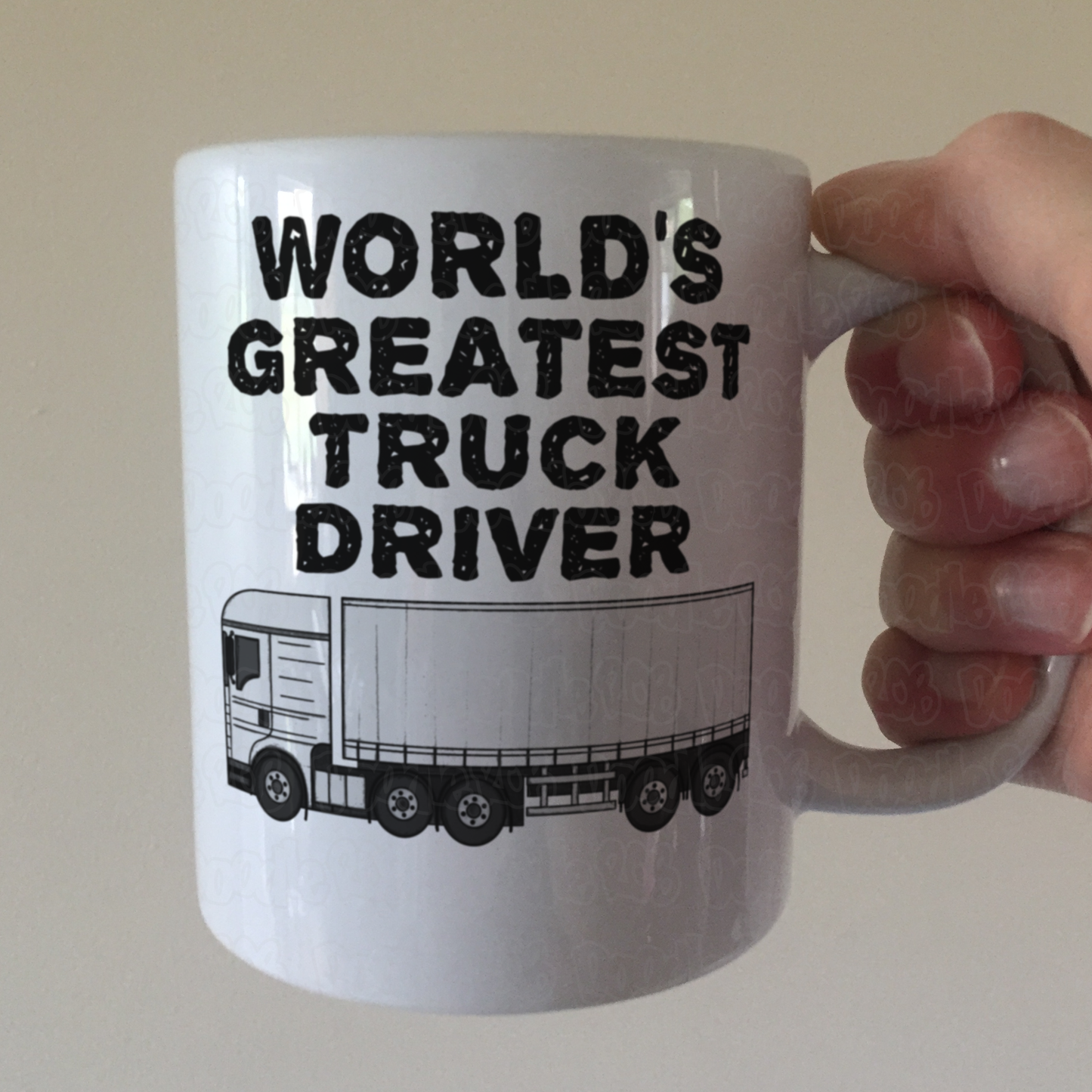 Funny Lorry Driver Mug - World's Greatest Truck Driver - Delivery Driver Gift