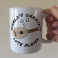 Lute Player Mug - World's Greatest Lute Player - Gift For Lutenist - Folk Musician Mug