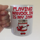 Funny Mandolin Mug - Playing Mandolin Is My Jam - Gift For Mandolinist - Music Teacher Mug