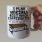 Marimba Coffee Mug - I Play Marimba Best When Caffeinated - Percussionist Musician Gift