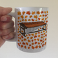 Autumn Marimba Mug (Leaves) - Gift For Percussionist - Musician Gift For Fall or Thanksgiving