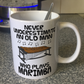 Funny Marimba Mug - Never Underestimate An Old Man Who Plays Marimba - Percussionist Musician Gift For Him