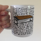 Marimba Musical Notes Mug - Gift For Percussionist - Percussion Teacher Mug - Orchestral Musician Gift