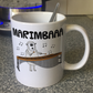 Funny Marimba Mug - Sheep Playing Marimba - Percussion Teacher Mug - Orchestral Musician Gift