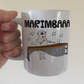 Funny Marimba Mug - Sheep Playing Marimba - Percussion Teacher Mug - Orchestral Musician Gift