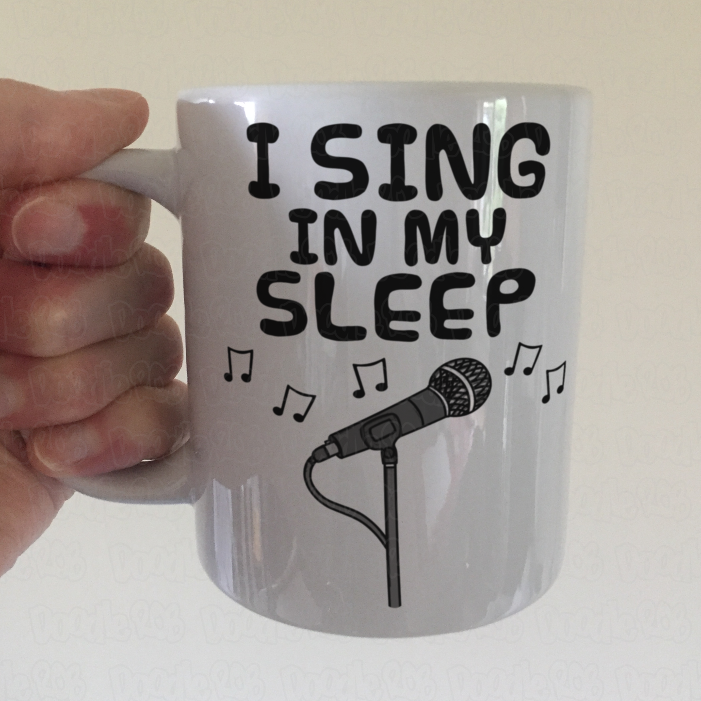 Funny Singer Mug - I Sing In My Sleep - Vocalist Musician Gift