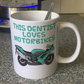 Dentist Motorbike Mug - This Dentist Loves Motorbikes - Motorcycle Gift For Dentist