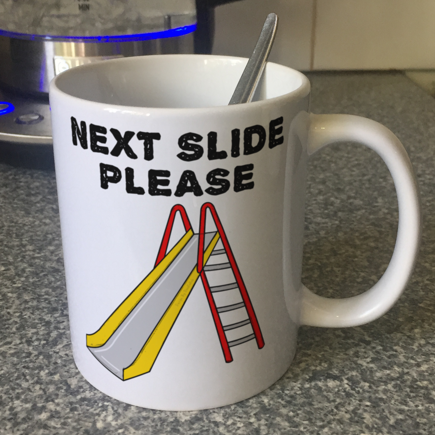 Funny Work Mug - Next Slide Please - Project Manager Mug - Joke Gift For Coworker