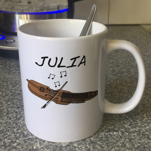 Nyckleharpa Personalised Mug - Nyckleharpist Custom Mug - Folk Musician Gift