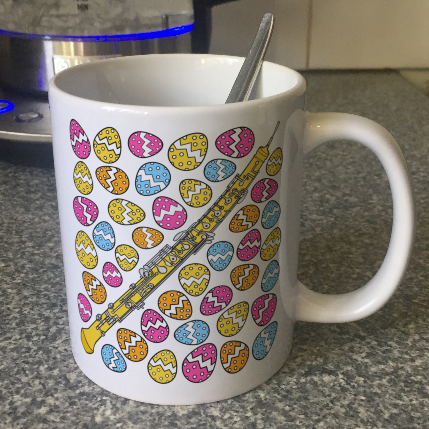 Easter Oboe Mug - Oboist Mug - Easter Musician Gift