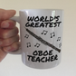 Oboe Teacher Mug - World's Greatest Oboe Teacher - Woodwind Teacher Gift