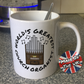 Church Organist Mug - World's Greatest Church Organist - Funny Church Organ Gift