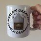 Church Organist Mug - World's Greatest Church Organist - Funny Church Organ Gift