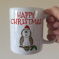 Owl Parrot Christmas Mug - Bird Lover Xmas Gift - School Teacher Christmas Gift