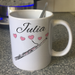 Bassoon Wedding Personalised Mug - Wedding Bassoonist - Woodwind Musician Custom Gift