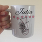 Euphonium Wedding Personalised Mug - Brass Musician Custom Gift