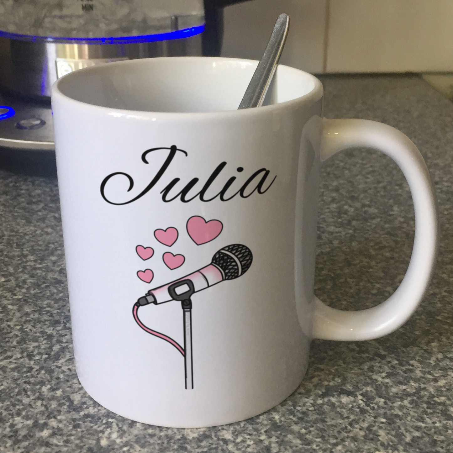 Wedding Singer Personalised Mug - Vocalist Musician Custom Gift
