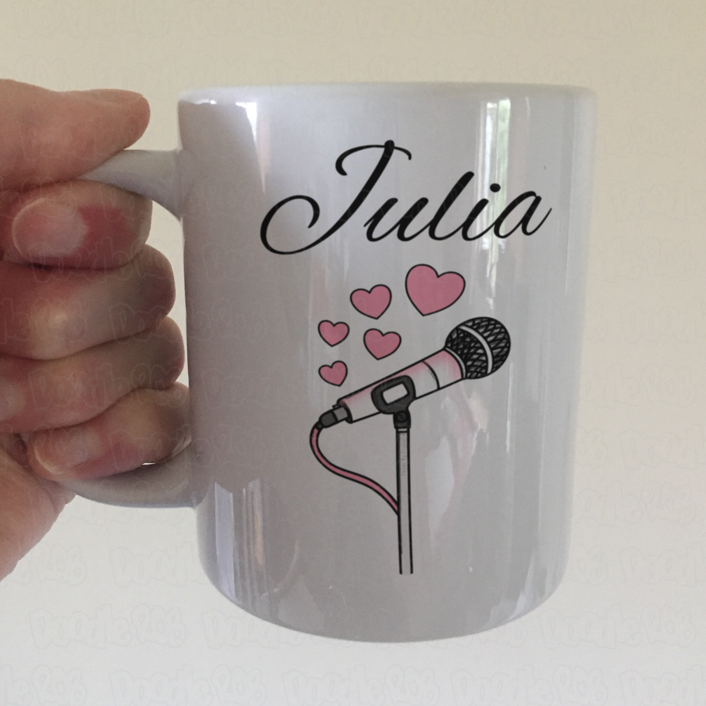 Wedding Singer Personalised Mug - Vocalist Musician Custom Gift