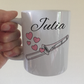 Trombone Wedding Personalised Mug - Trombonist Brass Musician Custom Gift