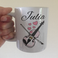 Violin Wedding Personalised Mug - Violinist Musician Custom Gift