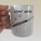 Piccolo Personalised Mug - Custom Piccoloist Mug - Woodwind Musician Gift