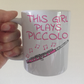 Girl's Piccolo Mug - This Girl Plays Piccolo - Female Piccoloist Mug - Woodwind Musician Gift