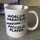 Piccolo Mug - World's Greatest Piccolo Player - Piccoloist Gift