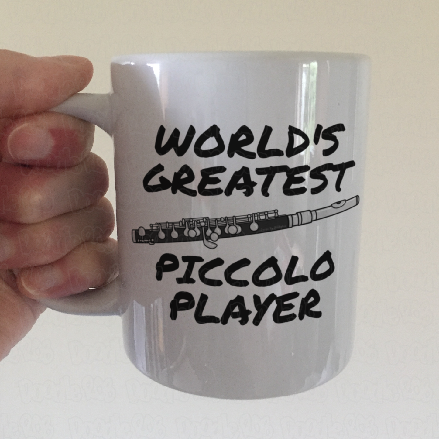 Piccolo Mug - World's Greatest Piccolo Player - Piccoloist Gift