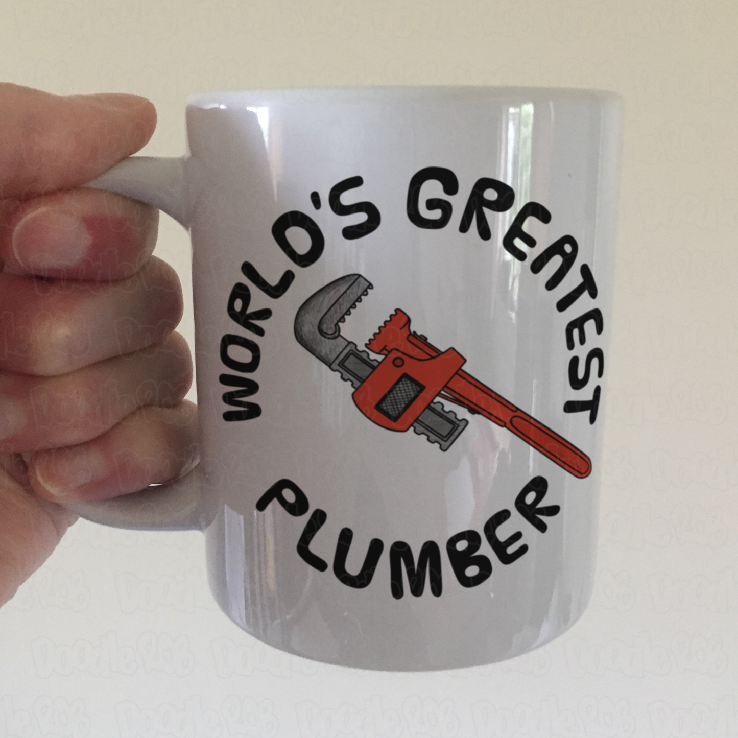 Funny Plumber Mug - World's Greatest Plumber - Gift For Tradesman and DIY Enthusiasts