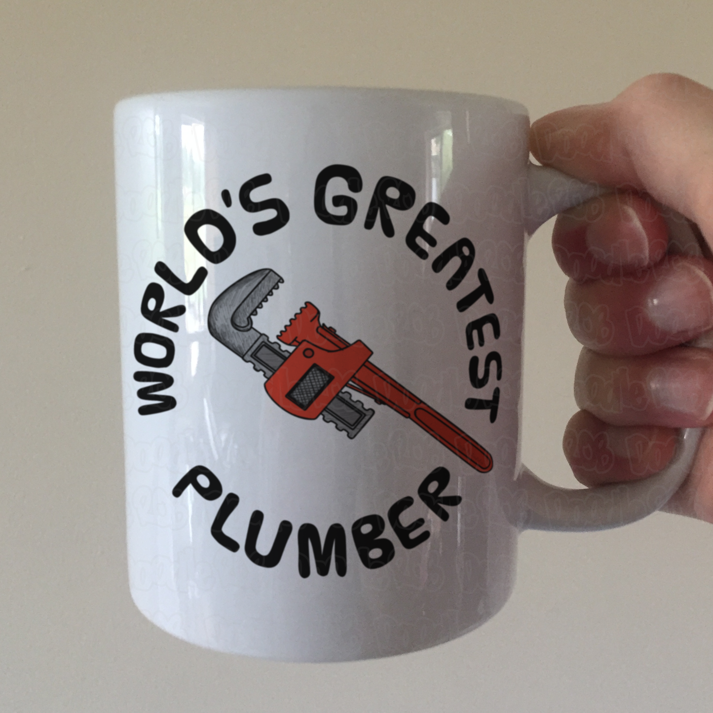 Funny Plumber Mug - World's Greatest Plumber - Gift For Tradesman and DIY Enthusiasts