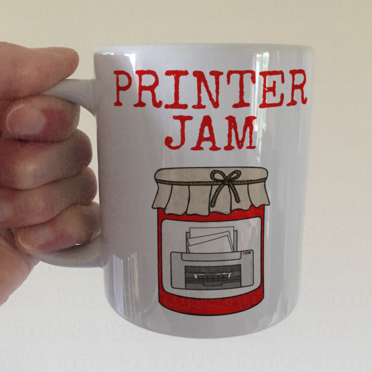 Funny Office Mug - Printer Jam - Computer Technician Gift - IT Humour Mug