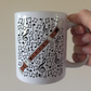 Recorder Musical Notes Mug - Gift For Recorderist - Woodwind Musician Gift