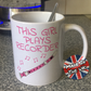 Girl's Recorder Mug - This Girl Plays Recorder - Female Woodwind Musician Gift