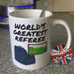 Football Referee Mug - World's Greatest Referee - Funny Football Gift
