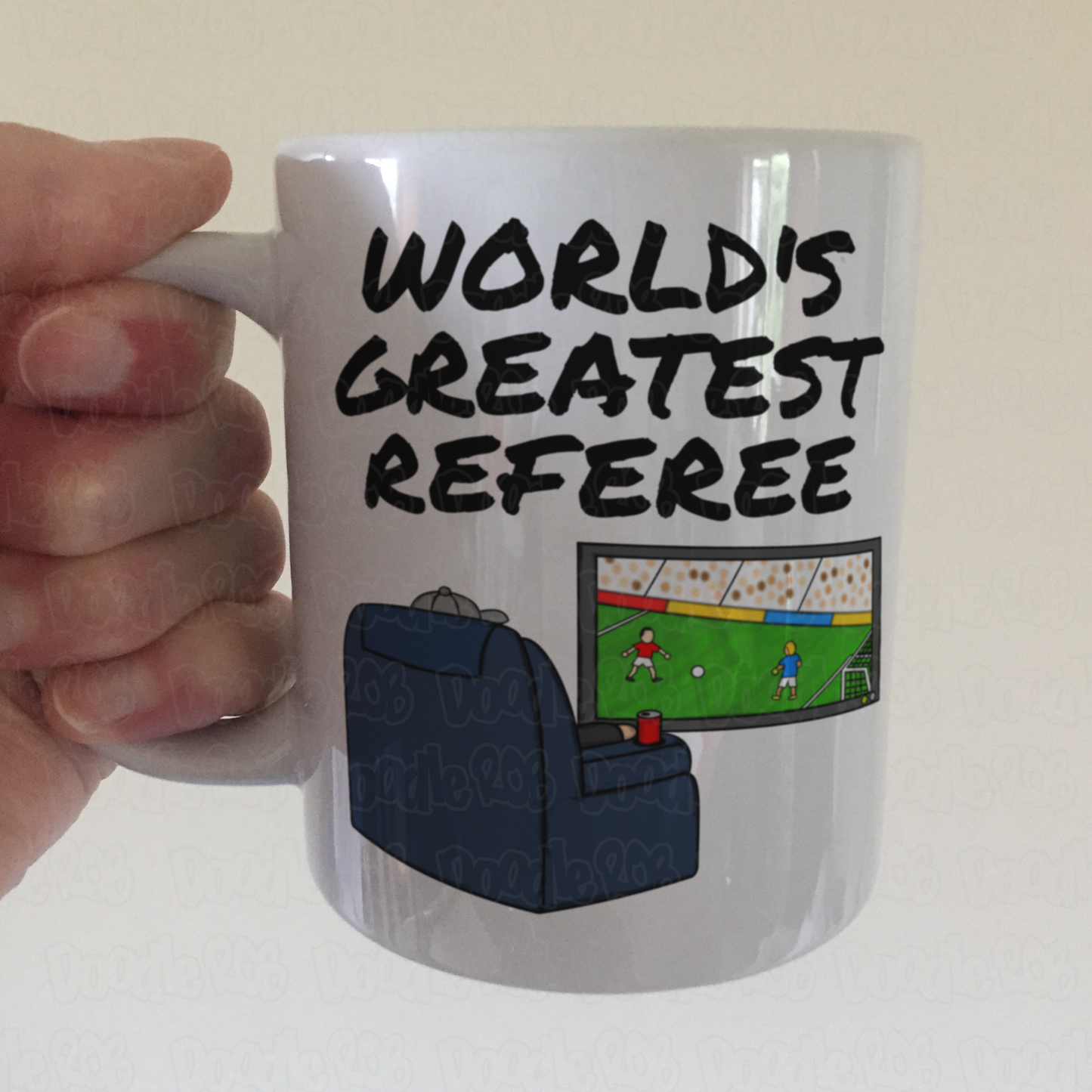Football Referee Mug - World's Greatest Referee - Funny Football Gift