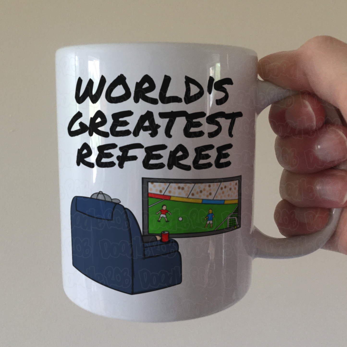 Football Referee Mug - World's Greatest Referee - Funny Football Gift