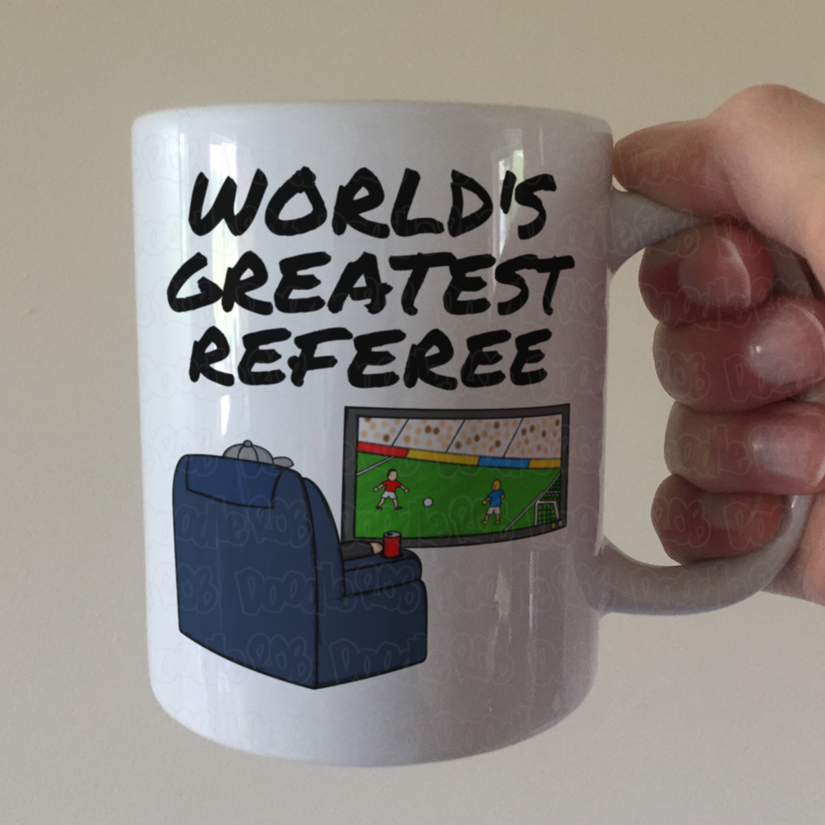 Football Referee Mug - World's Greatest Referee - Funny Football Gift