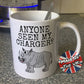Funny Rhino Mug - Anyone Seen My Charger? - Gift For Teenager - Animal Lover Gift