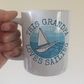 Sail Boat Father's Day Mug - This Grandpa Loves Sailing - Sailor Sailing Enthusiast Gift