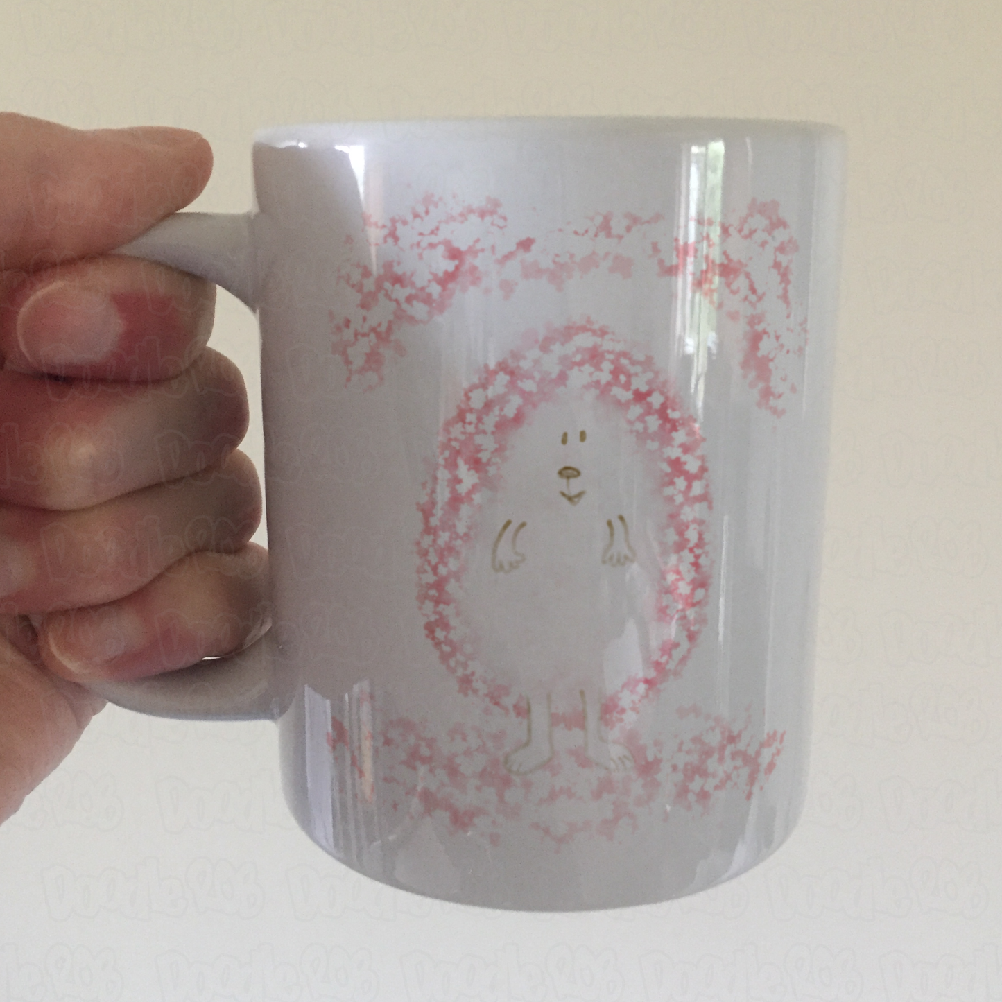 Floral Hedgehog Mug - Wildlife Gift For Her