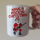 Bass Guitarist Christmas Mug - Santa Playing Bass Guitar - Bassist Xmas Gift