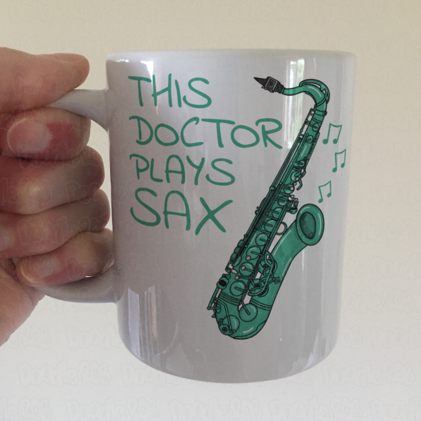 Doctor Saxophone Mug - This Doctor Plays Sax - Saxophonist Gift For Doctor