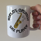 Saxophone Mug - World's Greatest Sax Player - Saxophonist Gift