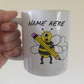Bee Personalised Mug - School Teacher Mug - GCSE Exam Gift - Back To School Mug