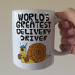 Funny Delivery Driver Mug (Snail) - World's Greatest Delivery Driver
